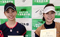 女子ダブルス優勝