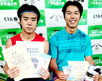 男子シングルス優勝・準優勝